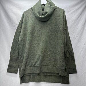 Angels Forever Young Cowl Neck Sweater Women Size XLarge Ribbed Pullover